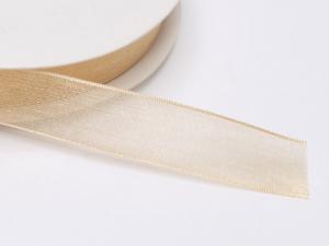 Ingrosso nastro organza champagne