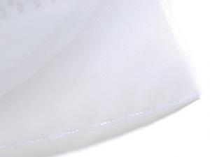 Ingrosso nastro organza bianco tirante
