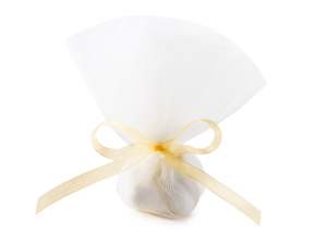 Ingrosso nastro organza champagne