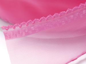 Ingrosso nastro organza fucsia tirante