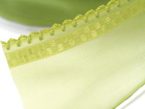 Ingrosso nastro organza verde tirante