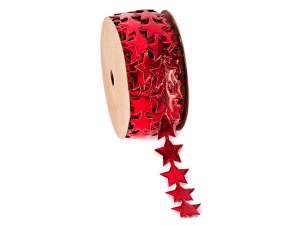 ingrosso nastro stelle natale