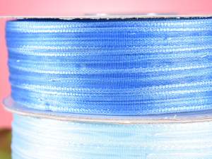 Ingrosso nastro velo blu tirante