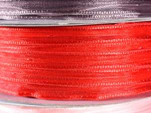 Ingrosso nastro velo rosso fragola tirante