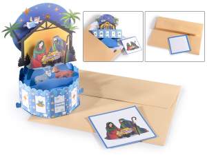 wholesale nativity scene card christmas greetings