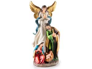 wholesale sacred family resin nativity statue