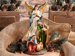 wholesale sacred family resin nativity statue