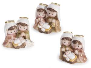 Christmas: Nativity scenes and sacred statues