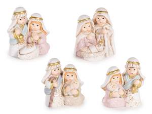Christmas: Nativity scenes and sacred statues