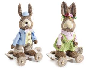 wholesale fiber Easter rabbits