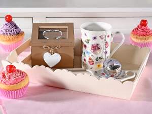 wholesale wooden tray handles