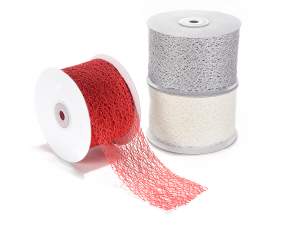 Wholesale ribbons net colorful