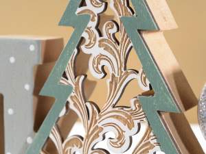 vente en gros lettrage en bois de noël