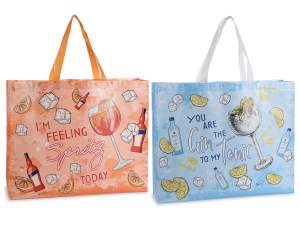 wholesale fabric shopping bags