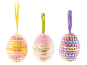 vente en gros décoration oeuf de Pâques à suspendr