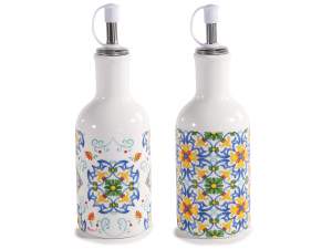 ingrosso maiolica olio aceto set cucina