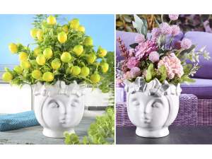 wholesale butterfly face vases