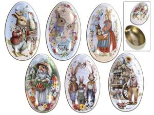 wholesale metal easter eggs container