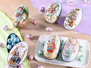 wholesale metal easter eggs container