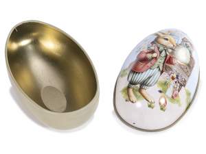 wholesale metal easter eggs container