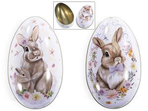 wholesale metal egg openable sweet holder