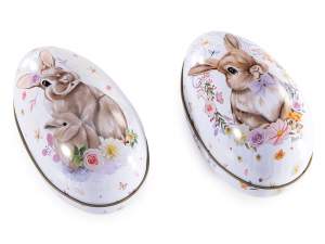 wholesale metal egg openable sweet holder