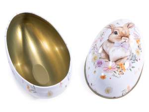 wholesale metal egg openable sweet holder