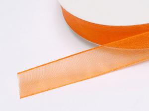 Wholesale orange organza ribbon