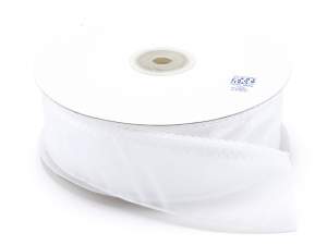 Wholesale white organza tie tape