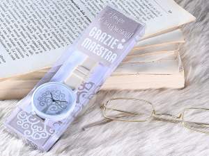 Ingrosso orologio grazie maestra