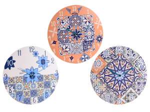 Ingrosso orologio parete maiolica
