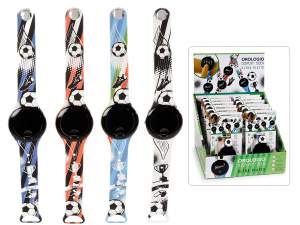 Grossista orologi polso silicone design pallone