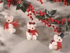 ingrosso orsetto decoro natale