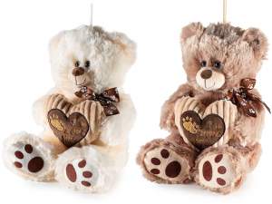 Osito de peluche con forma de corazón al por mayor