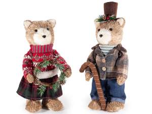 Osos de peluche navideños al por mayor.