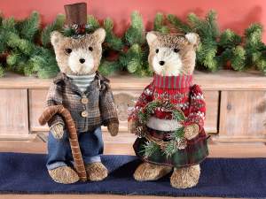 Osos de peluche navideños al por mayor.