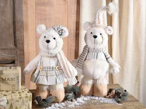 Vente en gros décoration de vitrine de Noël de jou