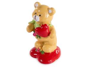 ours en peluche miniature cœur amoureux en gros