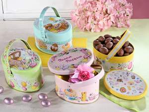 wholesale metal easter sweet basket