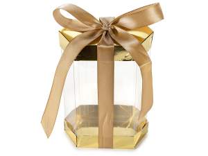 wholesale gold PVC box