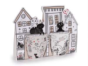 wholesale cat coffee cup