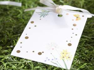 Wholesaler tag tickets flowers wedding favors gift