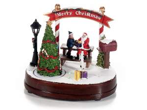 Ingrosso paesaggio natale movimento
