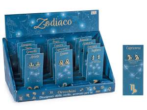 ingrosso orecchini sezio zodiacale
