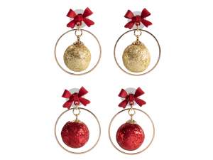 wholesale Christmas gift earrings