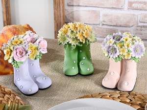 vente en gros bottes de décoration de jardin fleur