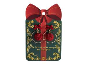 boucles d'oreilles cadeaux de Noël en gros