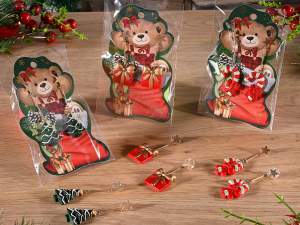 boucles d'oreilles en gros, cadeau de Noël