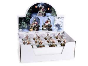 Grossista sfera palla neve presepe