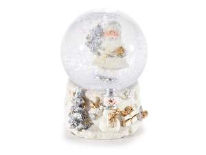 Ingrosso sfere neve natale babbo